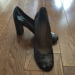 Patent Marc Jacobs block heels size 8.5
